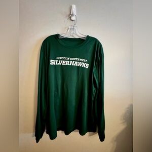 Green Lincoln Southwest Silver Hawks Long Sleeve Shirt